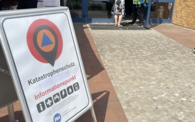 Übungen am Katastrophenschutz-Leuchtturm erfolgreich fortgesetzt