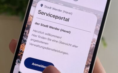Neue Online-Dienste erweitern das digitale Angebot der Stadt Werder (Havel)