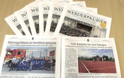 Neuer Werder Kurier wird verteilt
