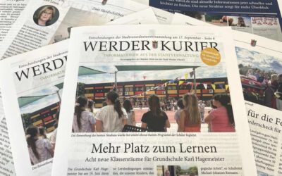 Neuer Werder Kurier wird verteilt